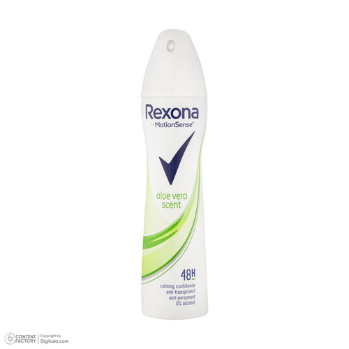 اسپری ضد تعریق زنانه رکسونا آلوورا مدل Aloe Vera Scent حجم 200 میل