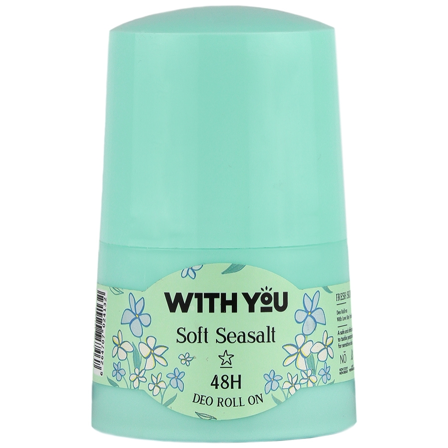 رول ضد تعریق زنانه ویت یو مدل Soft Seasalt حجم 50 میلی لیتر